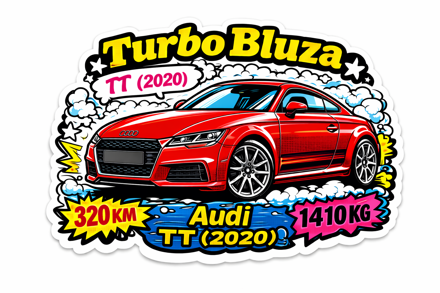 Bluza "TURBO" AUDI TT