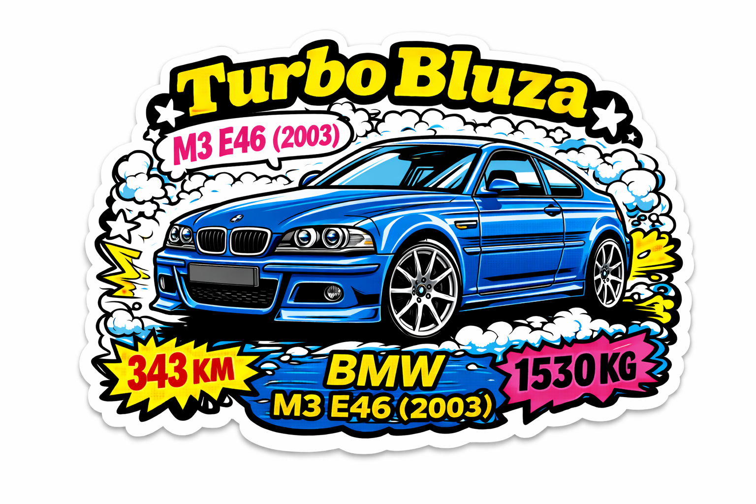 Bluza "TURBO" BMW E46