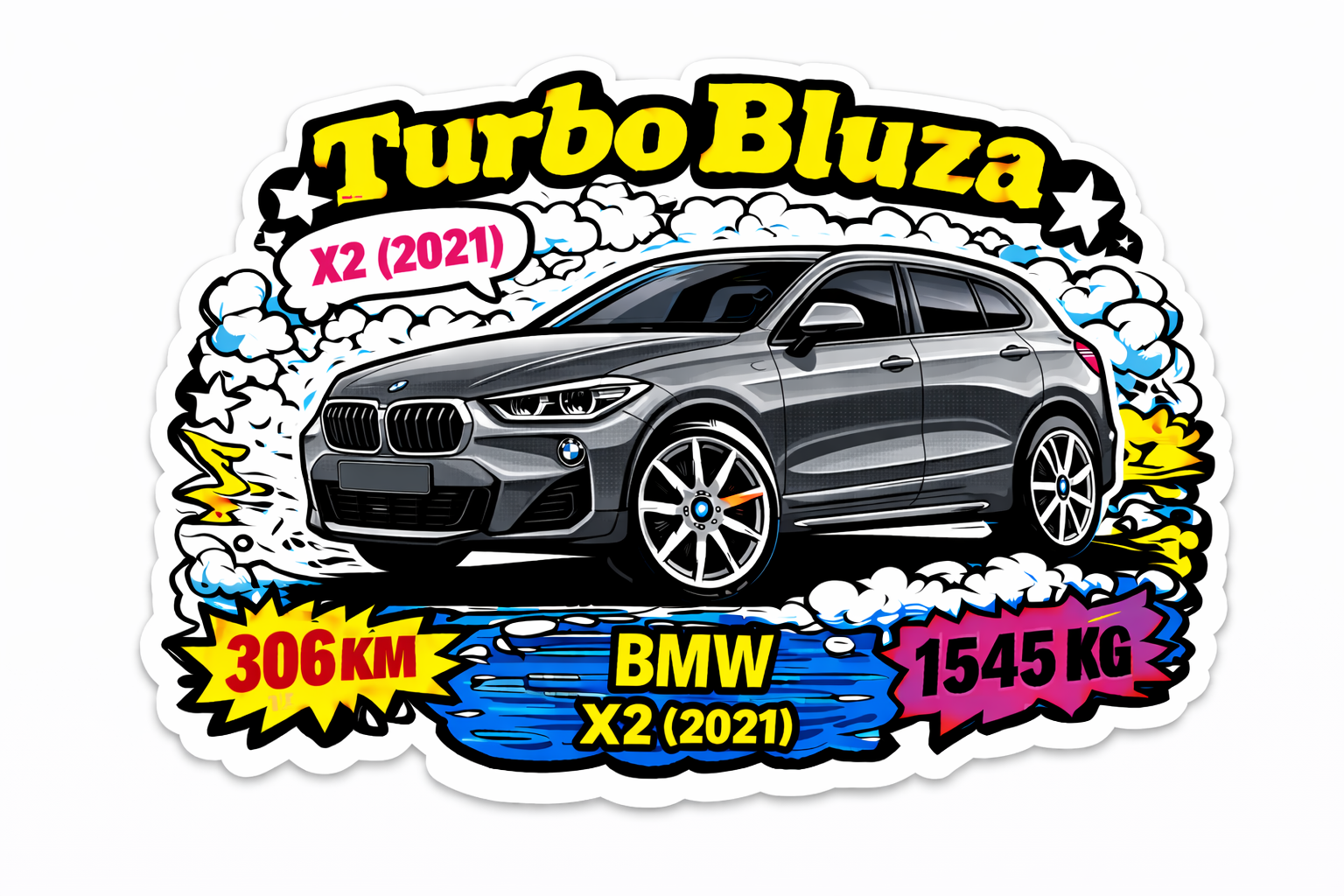 Bluza "TURBO" BMW X2