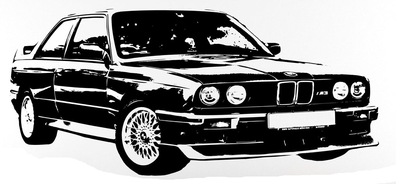 Naklejka BMW E30