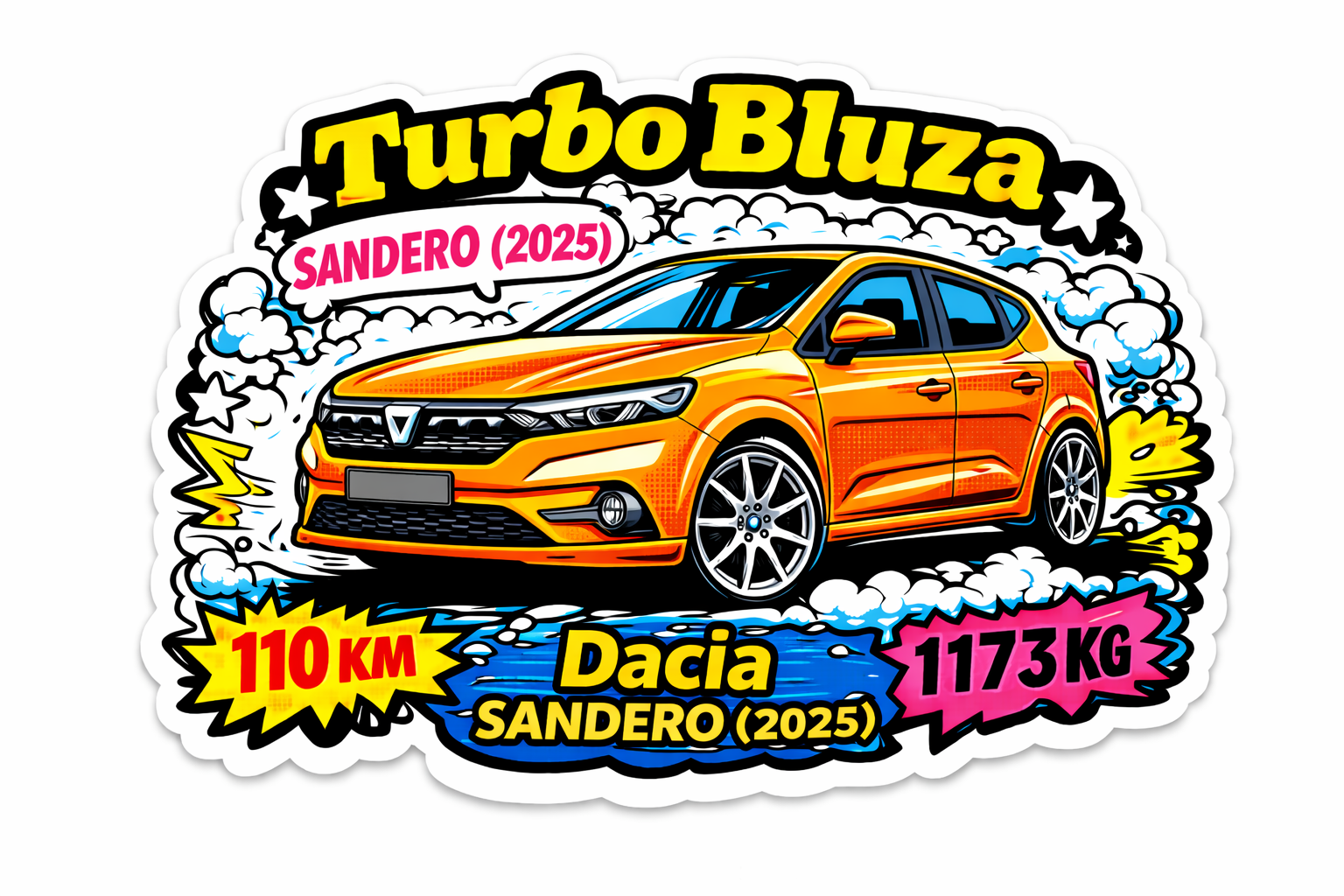 Bluza "TURBO" DACIA SANDERO