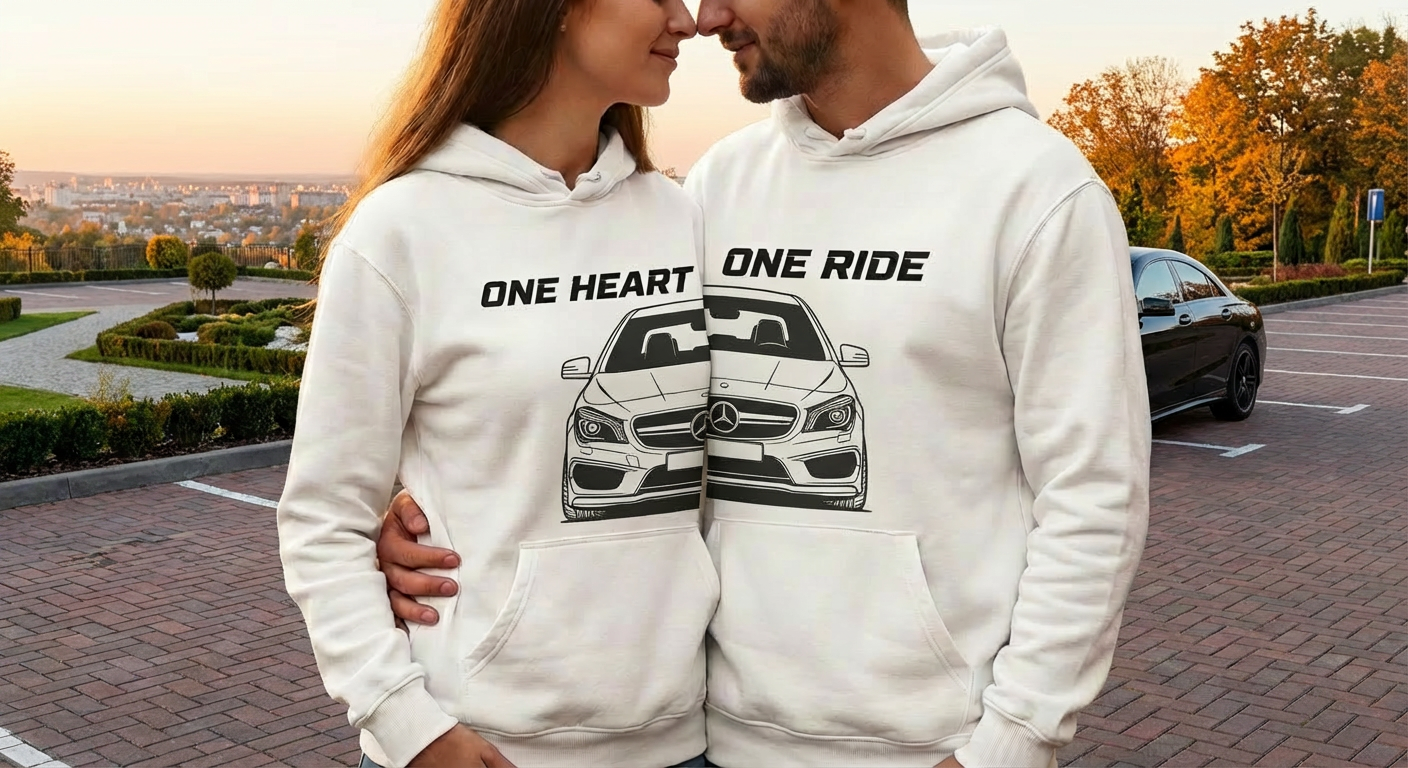 BLUZA dla Par -  Mercedes CLA