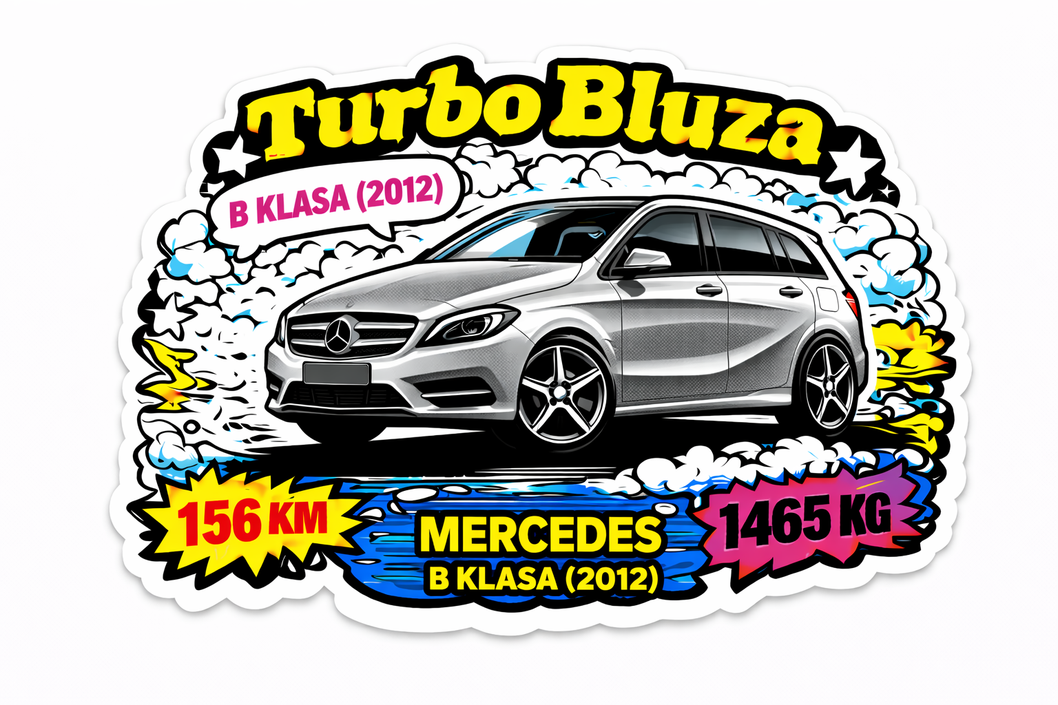 Bluza "TURBO" MERCEDES B klasa