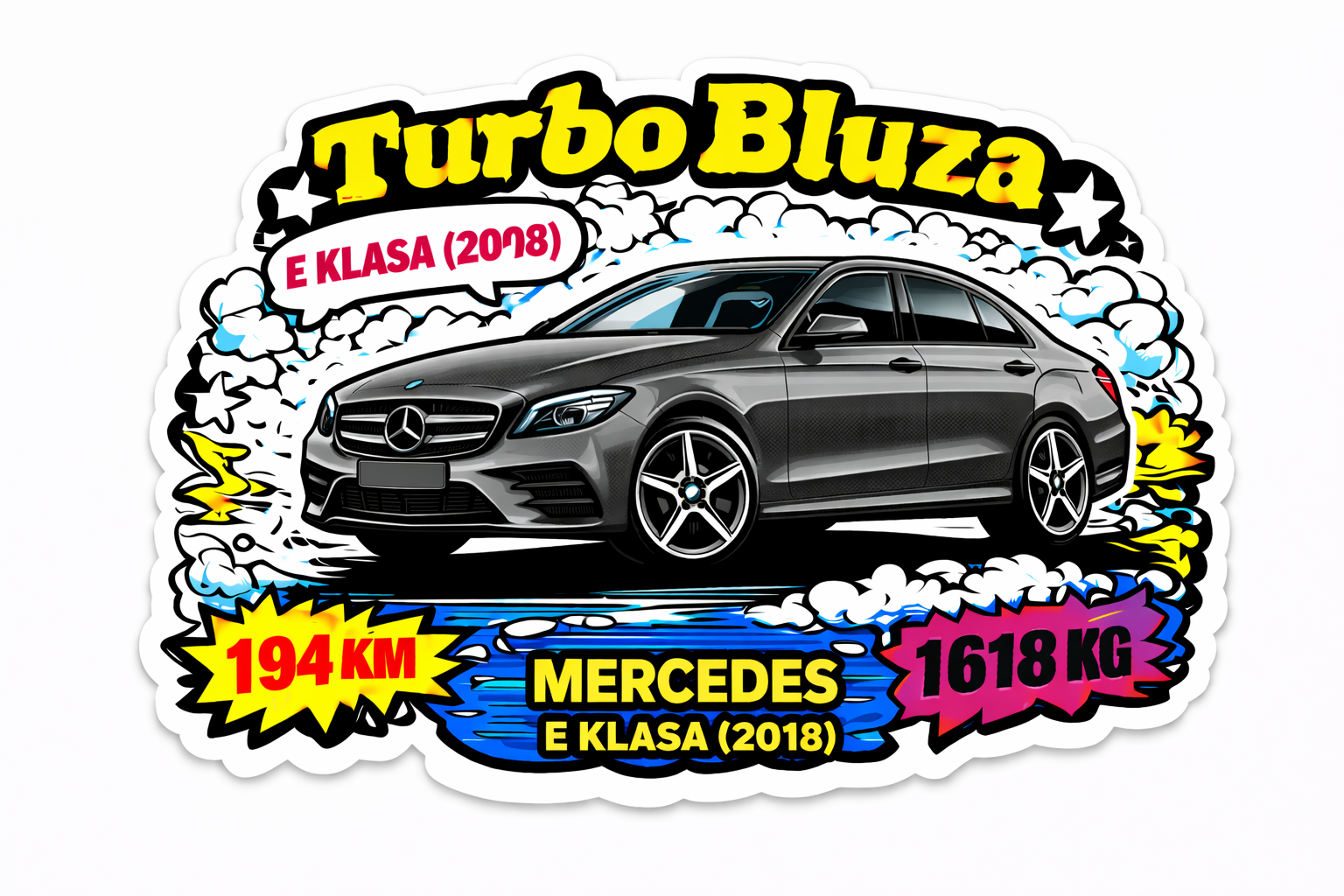 Bluza "TURBO" MERCEDES E klasa