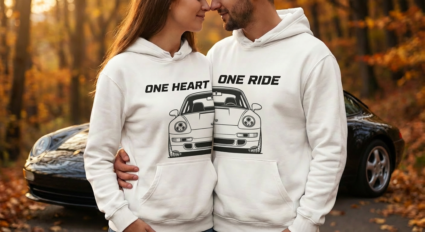 BLUZA dla Par -  Porsche 911