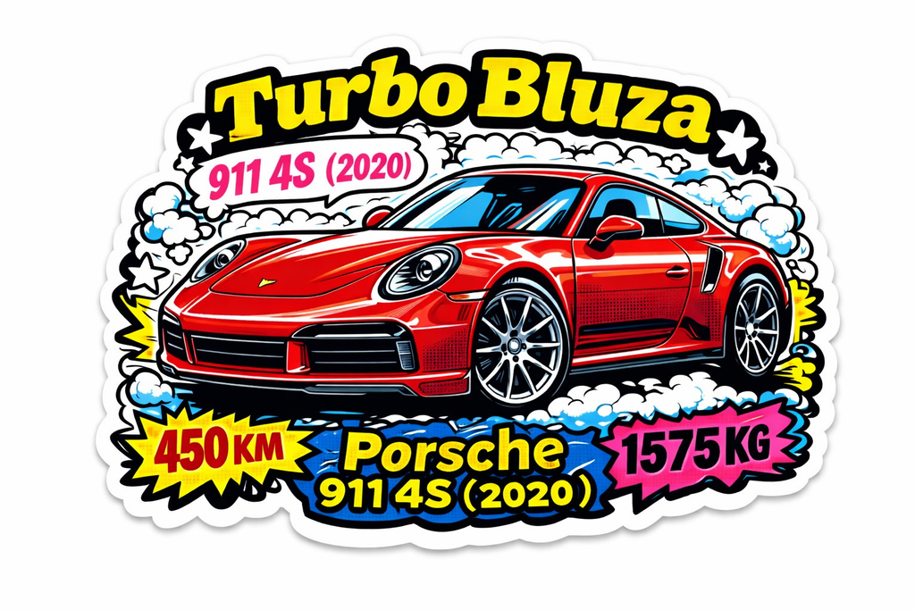 Bluza "TURBO" PORSCHE 911 4S