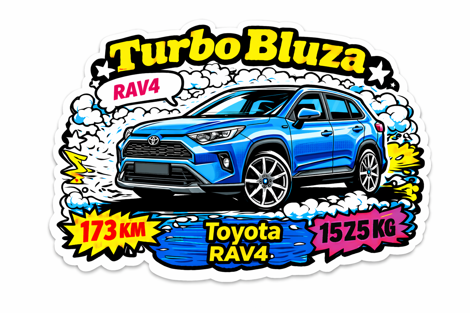 Bluza "TURBO" TOYOTA RAV4