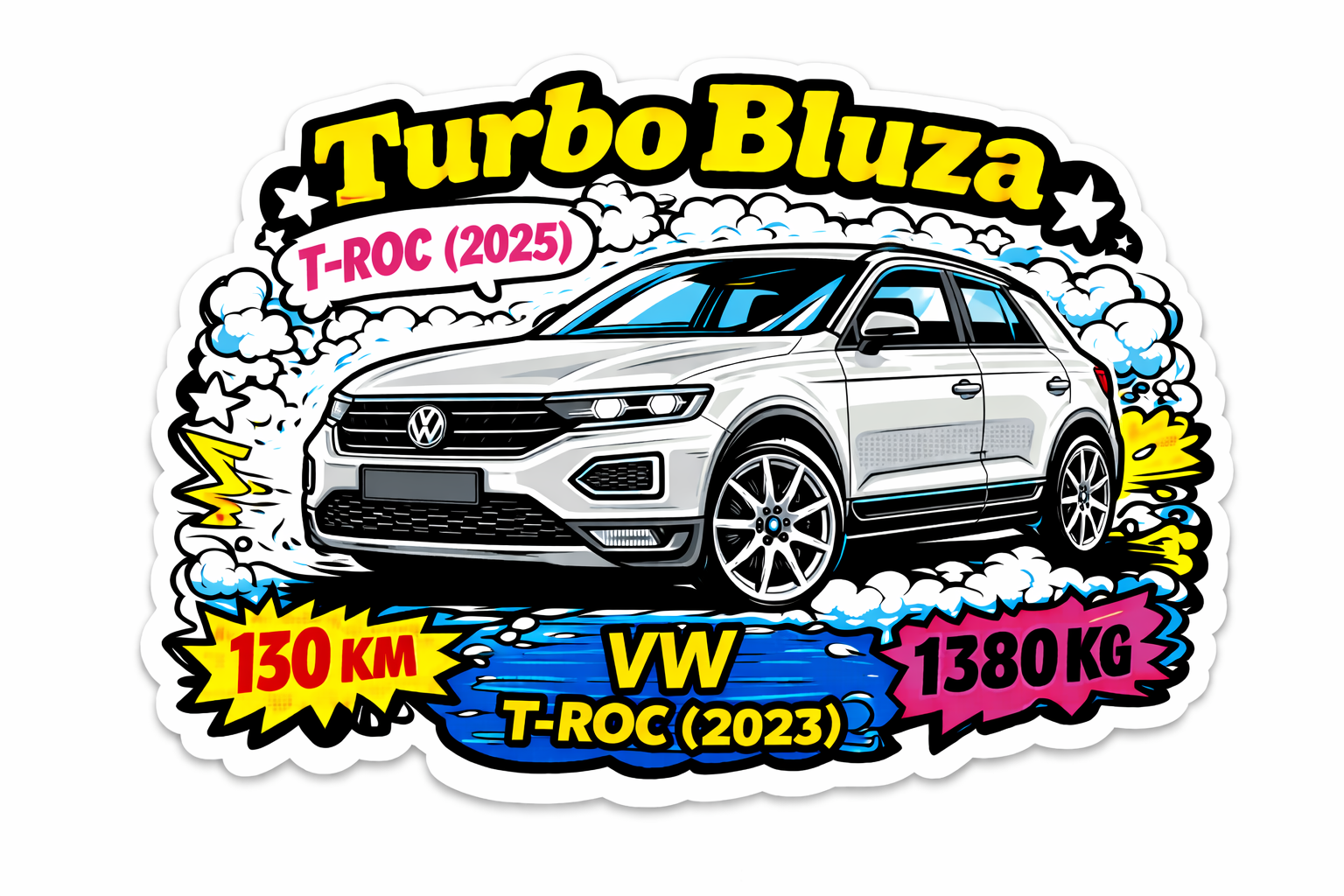 Bluza "TURBO" VW T-ROCK