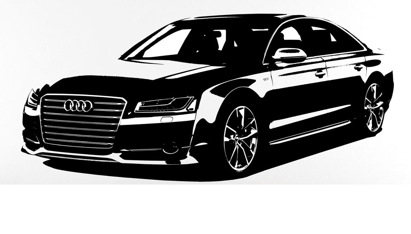 Naklejka AUDI A8