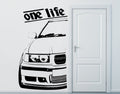 Naklejka BMW e36 DRZWI