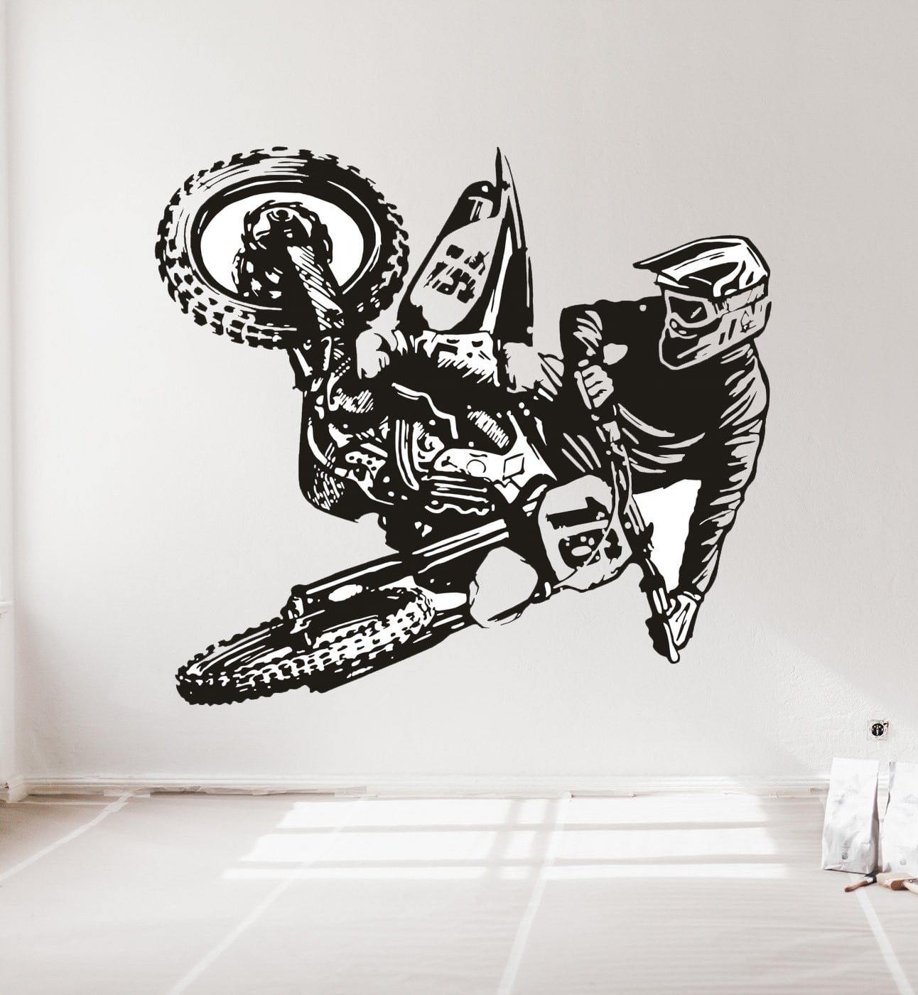 Naklejka MOTOCROSS WHEEP