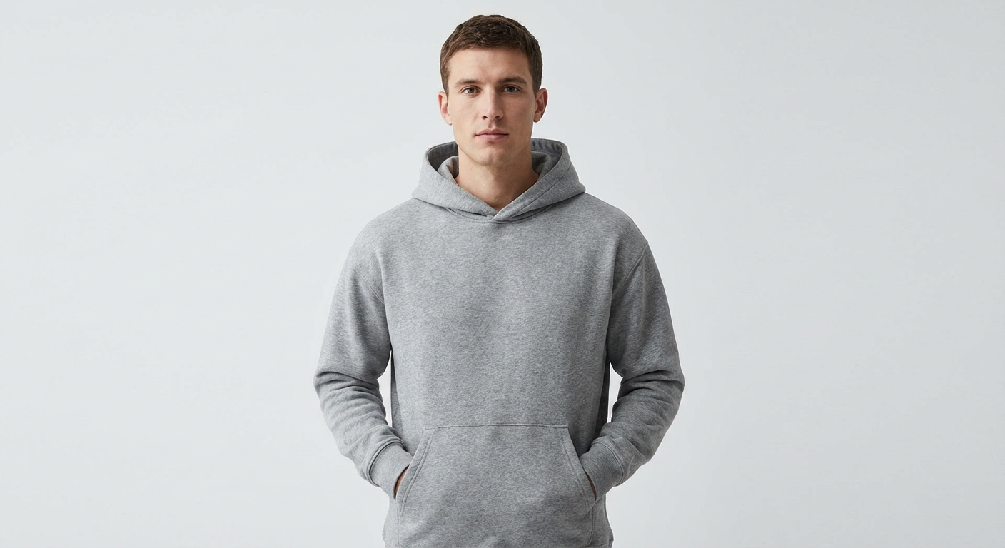 Bluza z kapturem i kangurką